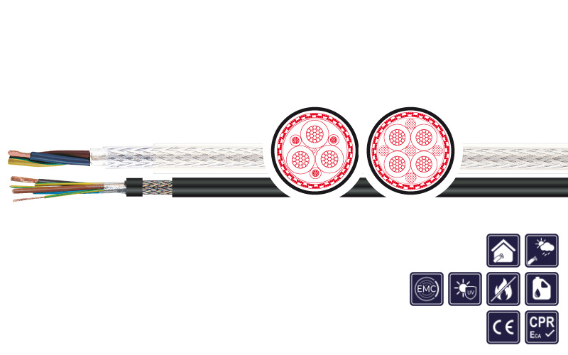 KAWEFLEX® SERVO 2YSL(St)CY... &amp; 2YSL(St)CYK... 0,6/1 kV EMC